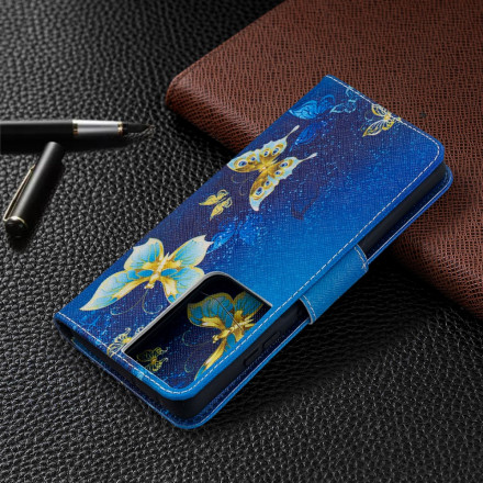 Samsung Galaxy S21 Ultra 5G Hoesje Vlinders