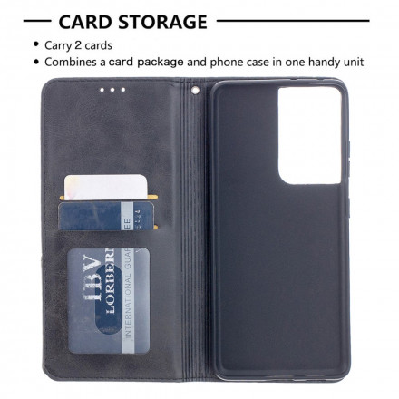 Flip cover Samsung Galaxy S21 Ultra 5G stijl artiest