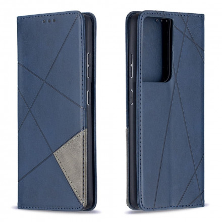 Flip cover Samsung Galaxy S21 Ultra 5G stijl artiest