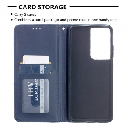 Flip cover Samsung Galaxy S21 Ultra 5G stijl artiest