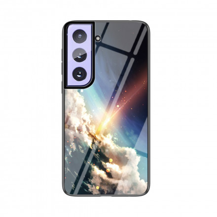 Samsung Galaxy S21 5G gehard glas case schoonheid