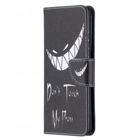 Samsung Galaxy S21 Ultra 5G hoesje Raak mijn telefoon niet aan