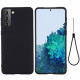 Samsung Galaxy S21 5G Hoesje ontwerp vloeistof siliconen