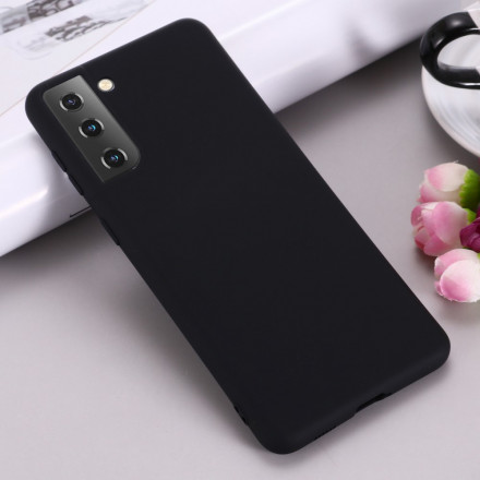 Samsung Galaxy S21 5G Hoesje ontwerp vloeistof siliconen