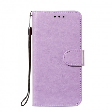 Samsung Galaxy S21 5G Lederen Style Case Omkeerbare Sluiting