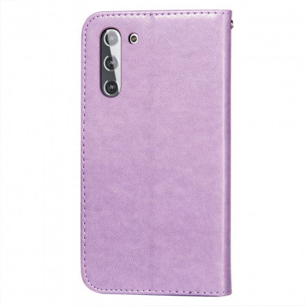 Samsung Galaxy S21 5G Lederen Style Case Omkeerbare Sluiting