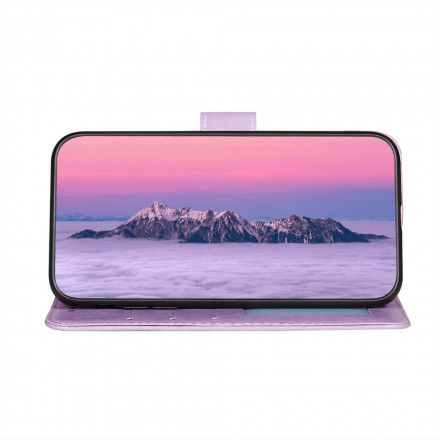 Samsung Galaxy S21 5G Lederen Style Case Omkeerbare Sluiting