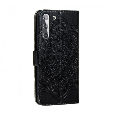 Samsung Galaxy S21 5G Hoesje Mandala Volledig Samsung Galaxy S21 5G Hoesje Mandala Volledig