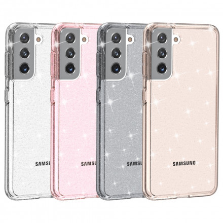 Samsung Galaxy S21 5G Duidelijk Glitter Geval
