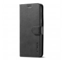 Samsung Galaxy S21 5G Hoesje LC.IMEEKE Leder effect