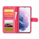 Samsung Galaxy S21 5G Hoesje LC.IMEEKE Leder effect