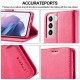 Samsung Galaxy S21 5G Hoesje LC.IMEEKE Leder effect Samsung Galaxy S21 5G Hoesje LC.IMEEKE Leder effect