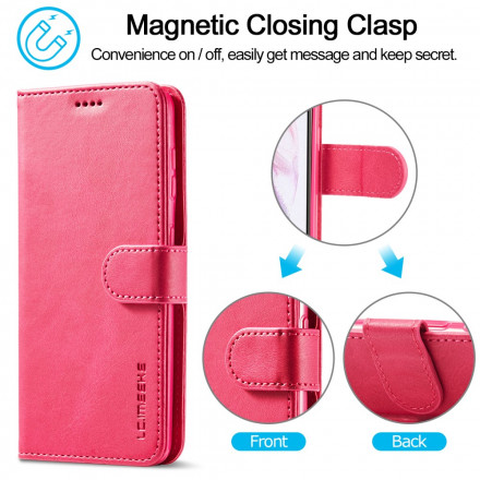 Samsung Galaxy S21 5G Hoesje LC.IMEEKE Leder effect