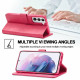 Samsung Galaxy S21 5G Hoesje LC.IMEEKE Leder effect Samsung Galaxy S21 5G Hoesje LC.IMEEKE Leder effect