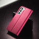 Samsung Galaxy S21 5G Hoesje LC.IMEEKE Leder effect Samsung Galaxy S21 5G Hoesje LC.IMEEKE Leder effect