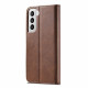 Samsung Galaxy S21 5G Hoesje LC.IMEEKE Leder effect