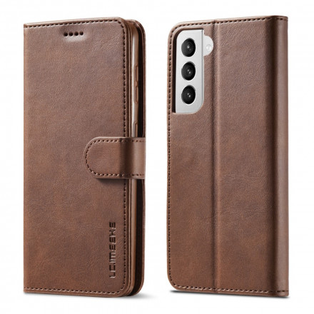 Samsung Galaxy S21 5G Hoesje LC.IMEEKE Leder effect