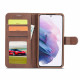 Samsung Galaxy S21 5G Hoesje LC.IMEEKE Leder effect