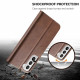Samsung Galaxy S21 5G Hoesje LC.IMEEKE Leder effect