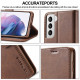 Samsung Galaxy S21 5G Hoesje LC.IMEEKE Leder effect