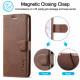 Samsung Galaxy S21 5G Hoesje LC.IMEEKE Leder effect