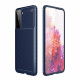 Samsung Galaxy S21 Plus 5G Flexibele Textuur Carbon Fiber Case