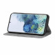 Flip cover Samsung Galaxy S21 Plus 5G tweekleurig lederlook