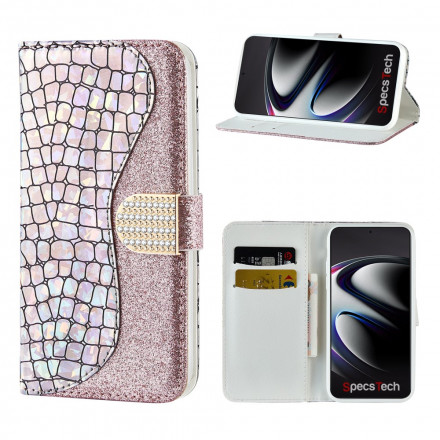 Samsung Galaxy S21 Ultra 5G Croco Diamant Hoesje