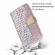 Samsung Galaxy S21 Ultra 5G Croco Diamant Hoesje