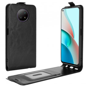 Case Xiaomi Redmi Note 9 5G / Note 9T 5G leer effect verticale klep