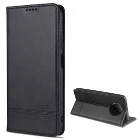 Flip Cover Xiaomi Redmi Note 9 5G / Note 9T 5G Lederen stijl AZNS