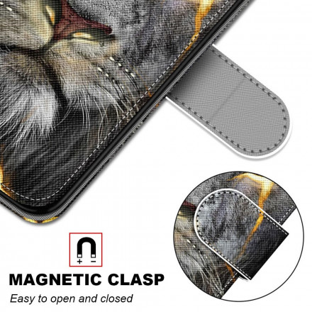 Samsung Galaxy S21 Ultra 5G Magic Feline Hoesje