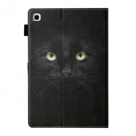 Samsung Galaxy Tab A7 (2020) hoesje Cat Eyes Zwart