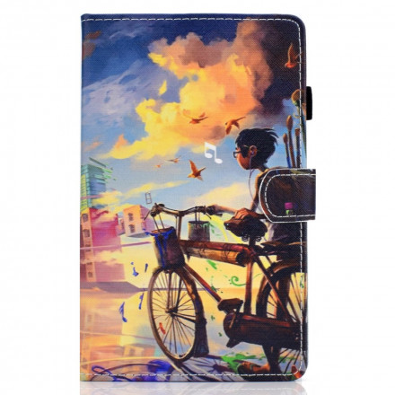 Samsung Galaxy Tab A7 (2020) Geval Bike Art