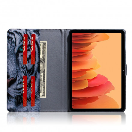 Samsung Galaxy Tab A7 (2020) Tijgerkop Hoesje