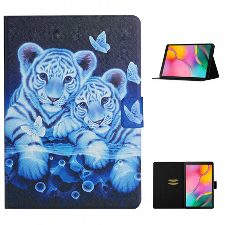 Samsung Galaxy Tab A7 hoesje (2020) tijgers