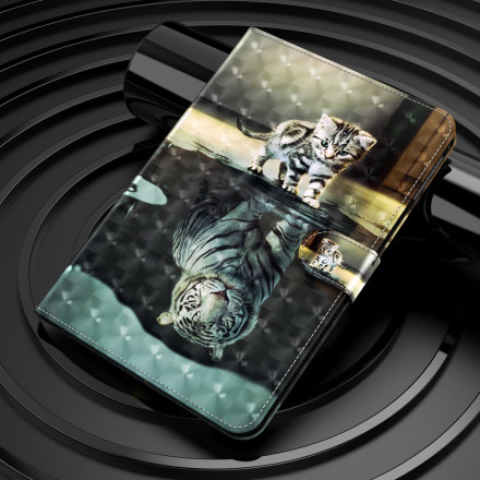 Samsung Galaxy Tab A7 (2020) Geval Lichte Vlek Cat's Dream