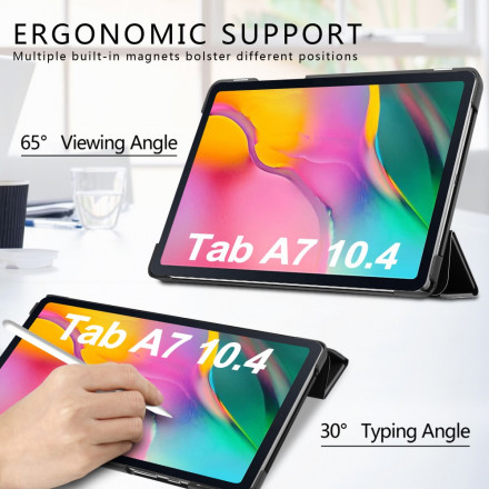 Smart Case Samsung Galaxy Tab A7 (2020) Tri Fold versterkt