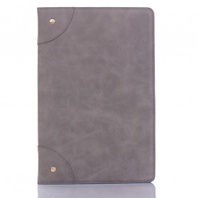 Samsung Galaxy Tab A7 hoesje (2020) Kunstleer Vintage Rivets