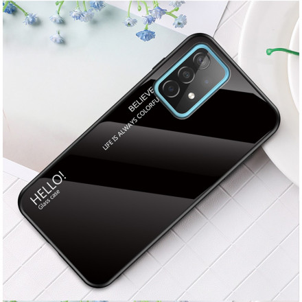 Samsung Galaxy A52 5G gehard glas case hallo