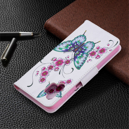 Samsung Galaxy A432 5G aquarel vlinder case