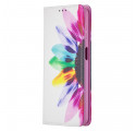 Flip cover Samsung Galaxy A32 5G aquarel bloem