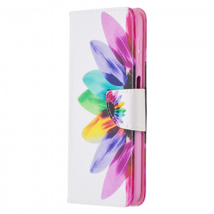 Samsung Galaxy A32 5G aquarel bloem case