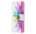 Samsung Galaxy A32 5G aquarel bloem case