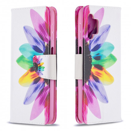 Samsung Galaxy A32 5G aquarel bloem case