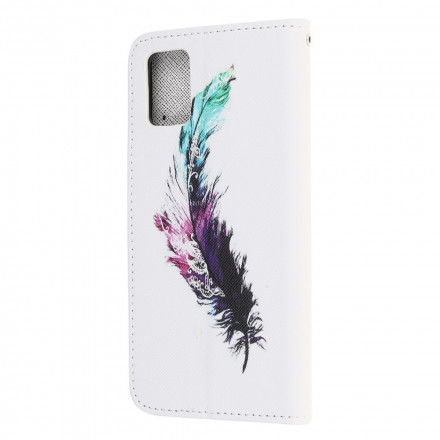 Samsung Galaxy A32 5G Feather Strap Case