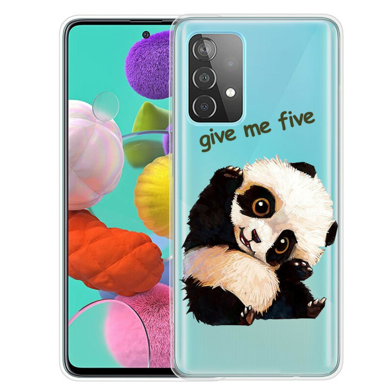 Samsung Galaxy A32 5G Panda Hoesje Geef Me Vijf