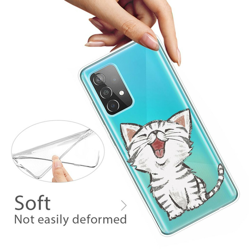 Samsung Galaxy A32 5G Leuke Cat Case