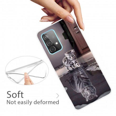 Samsung Galaxy A52 5G Hoesje Ernest de Tijger