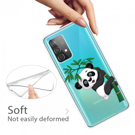 Samsung Galaxy A52 5G duidelijk geval Panda op Bamboe